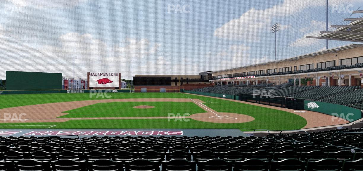 Baum Stadium At George Cole Field - Section 111 Seat View