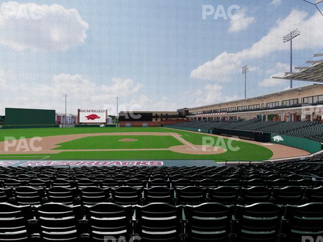 Baum Stadium At George Cole Field - Section 111 Seat View