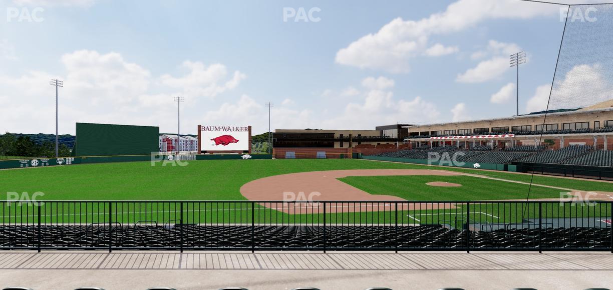 Baum Stadium At George Cole Field - Section 114 Seat View