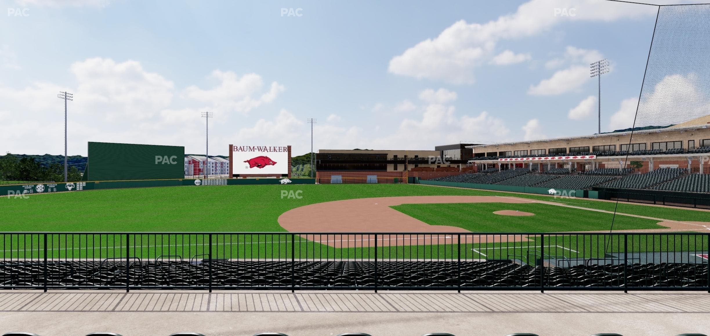 Baum Stadium At George Cole Field - Section 114 Seat View