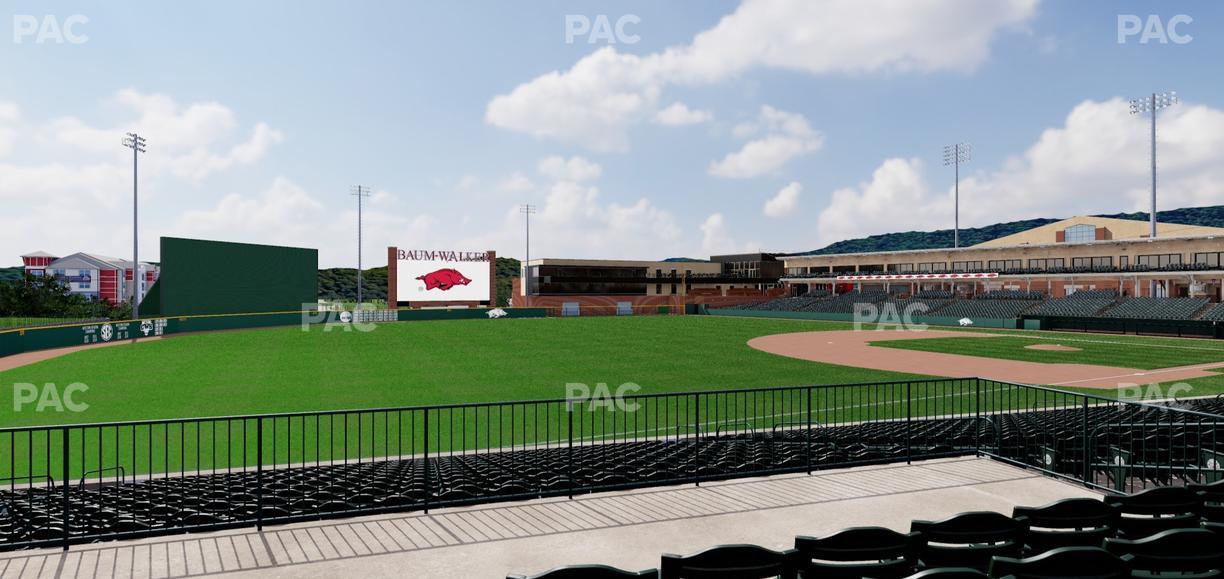 Baum Stadium At George Cole Field - Section 117 Seat View
