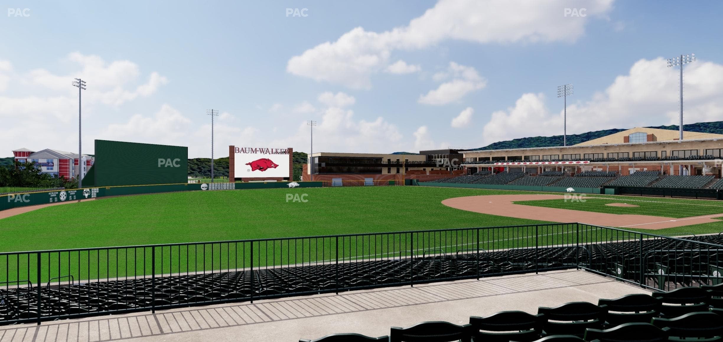 Baum Stadium At George Cole Field - Section 117 Seat View