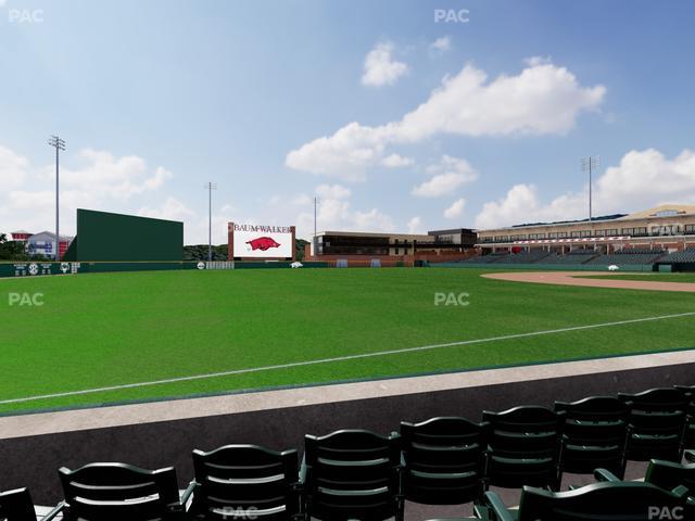 Baum Stadium At George Cole Field - Section 117 Seat View
