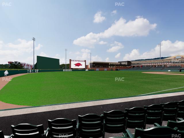 Baum Stadium At George Cole Field - Section 118 Seat View