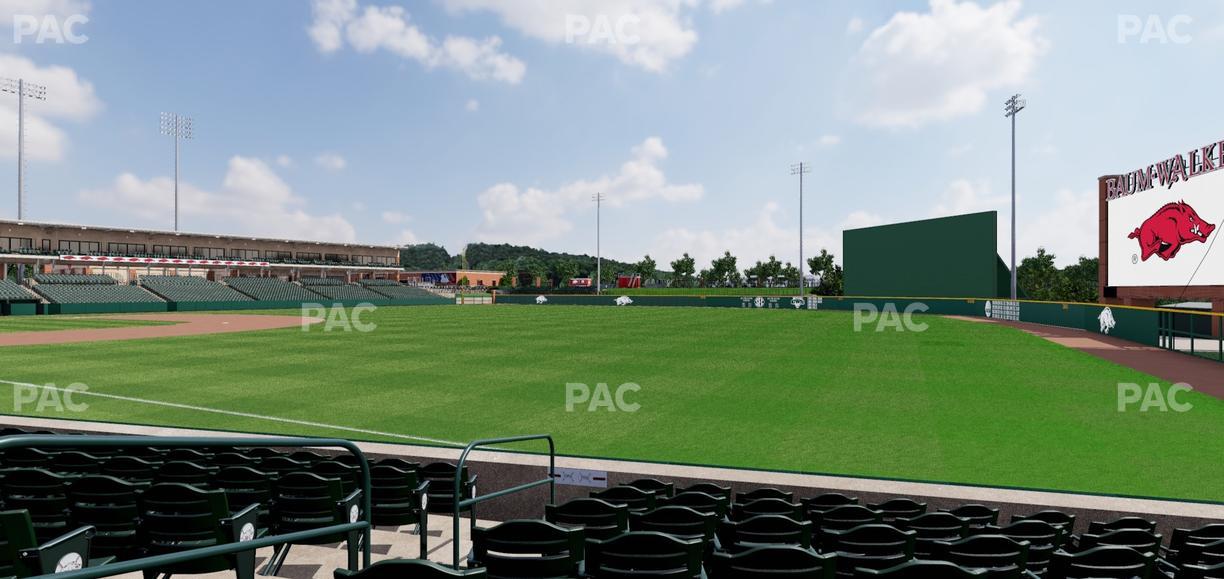 Baum Stadium At George Cole Field - Section 98 Seat View