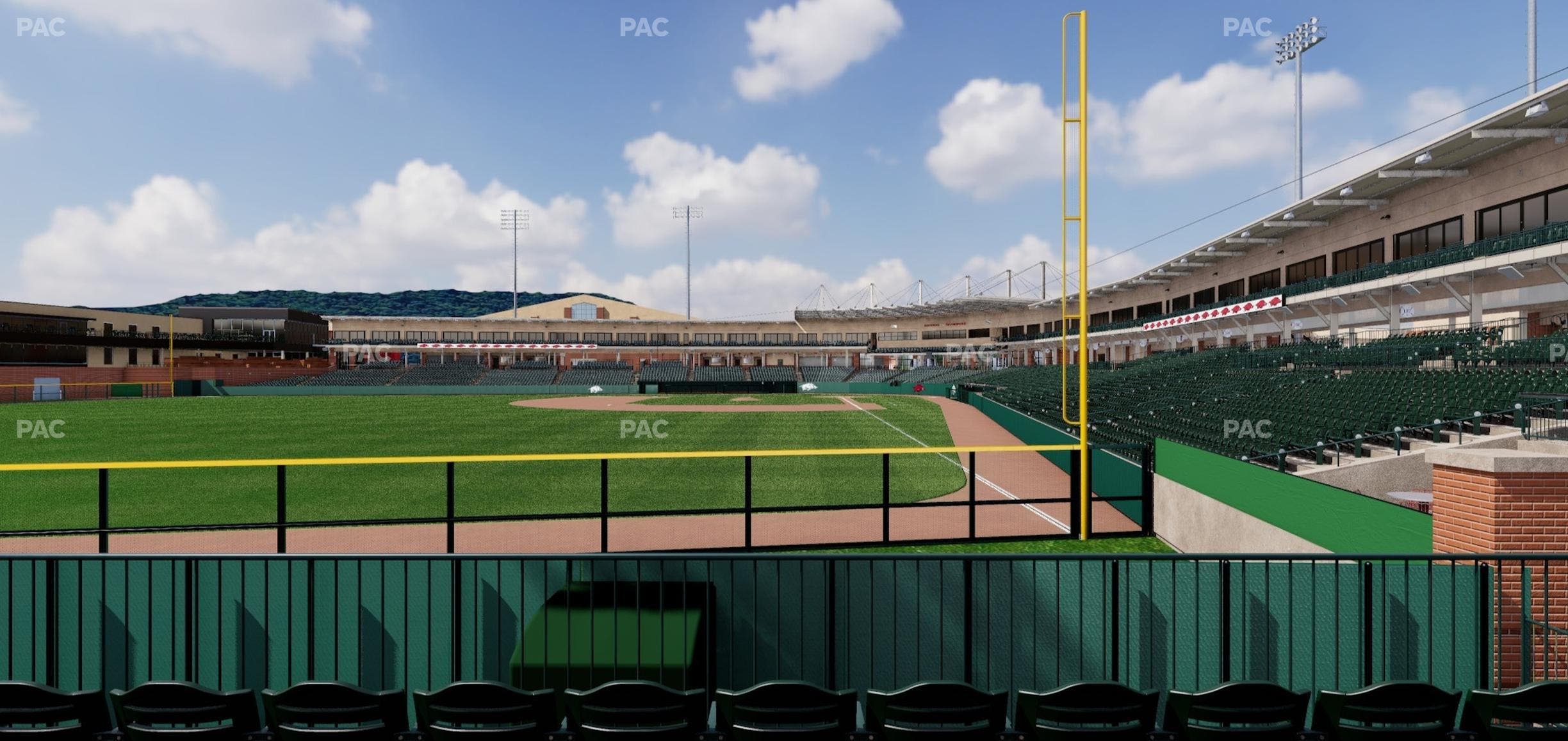 Baum Stadium At George Cole Field - Section Bullpen 1 Seat View