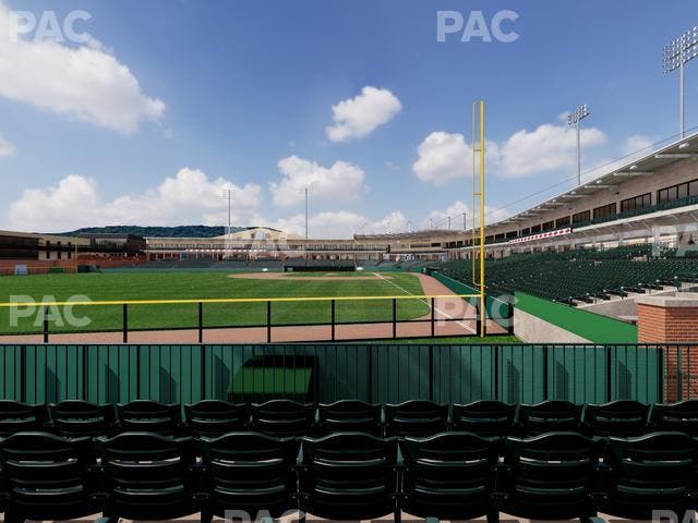 Baum Stadium At George Cole Field - Section Bullpen 1 Seat View
