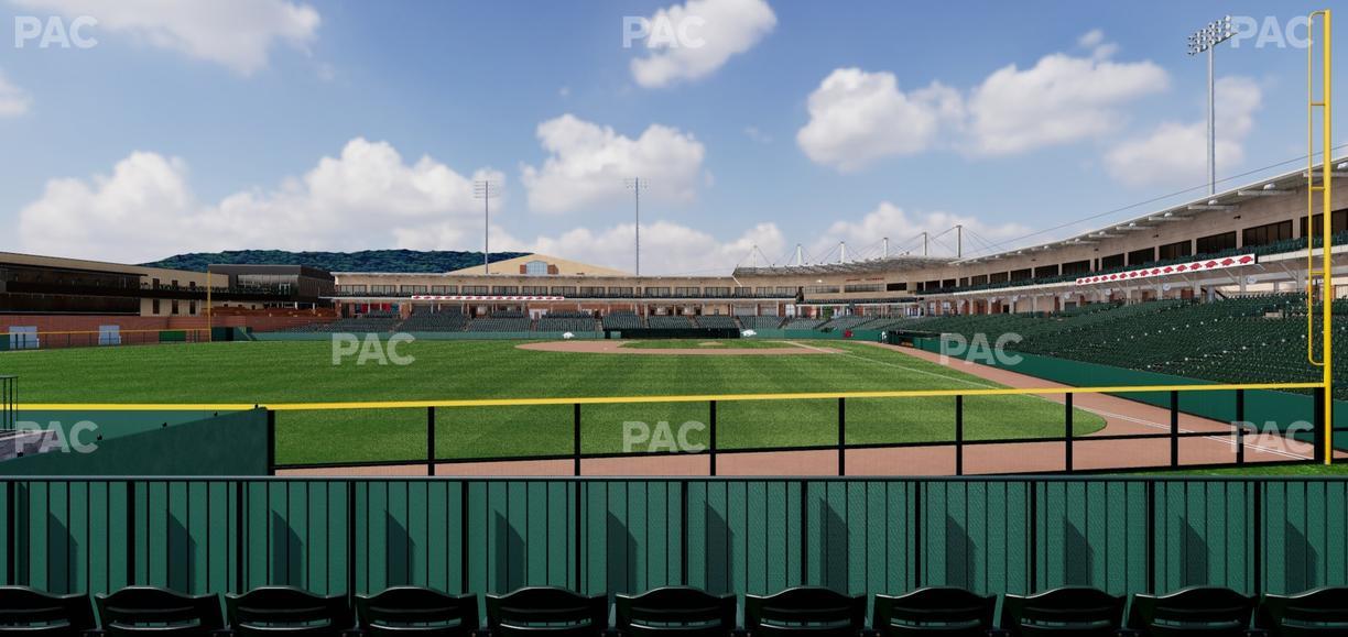 Baum Stadium At George Cole Field - Section Bullpen 2 Seat View