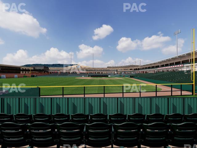 Baum Stadium At George Cole Field - Section Bullpen 2 Seat View