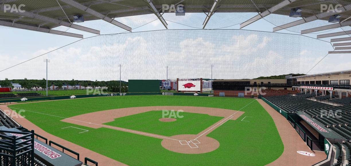 Baum Stadium At George Cole Field - Section Hog Heaven Seat View