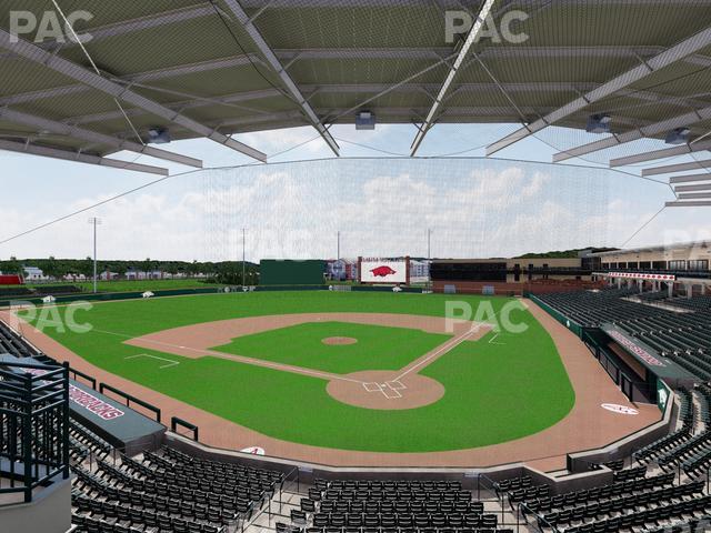 Baum Stadium At George Cole Field - Section Hog Heaven Seat View