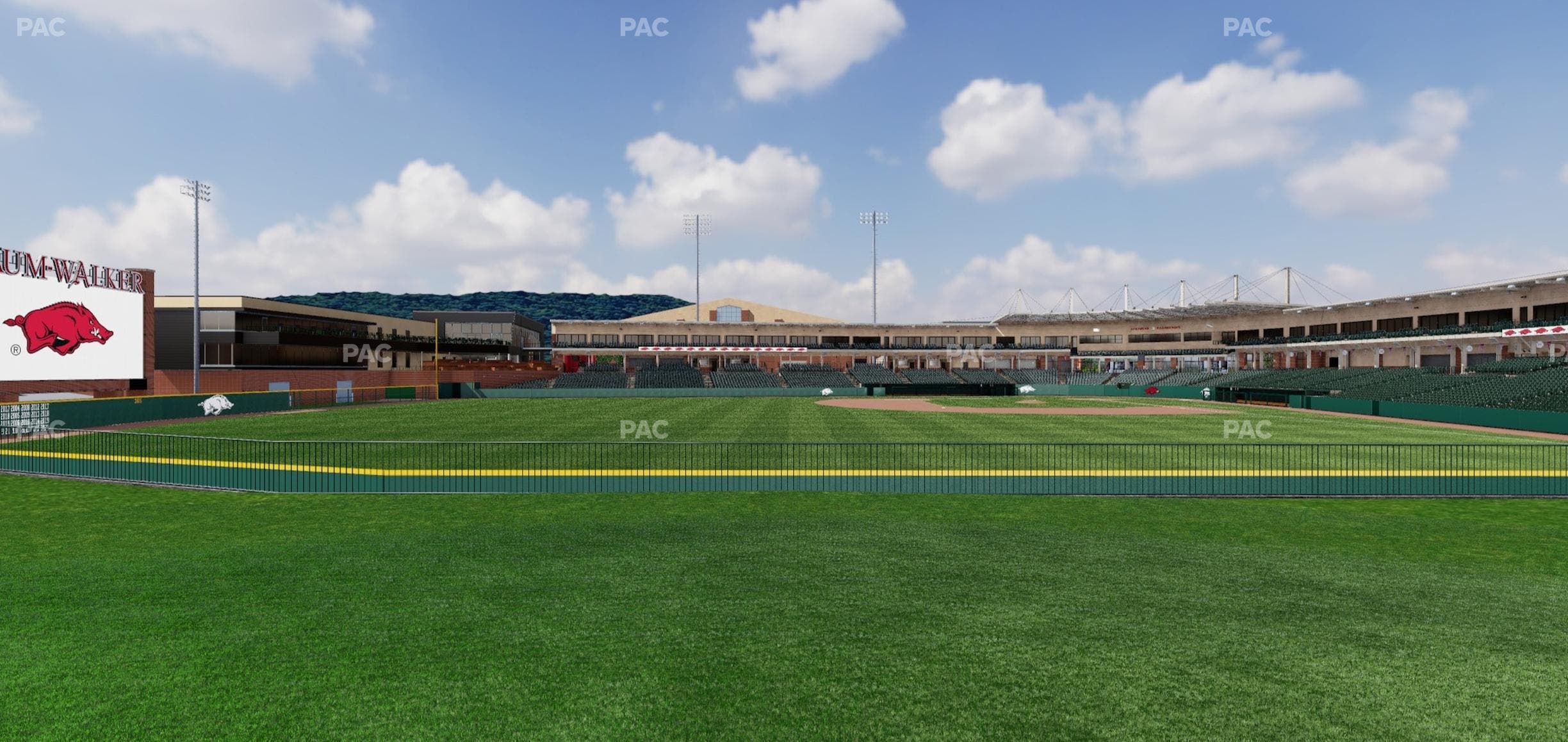 Baum Stadium At George Cole Field - Section Hog Pen Seat View