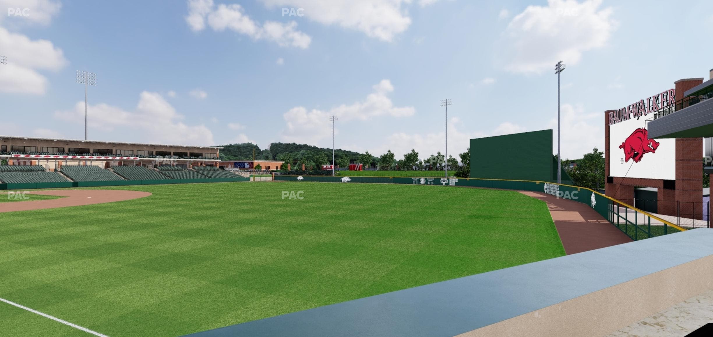 Baum Stadium At George Cole Field - Section Loge 1 Seat View