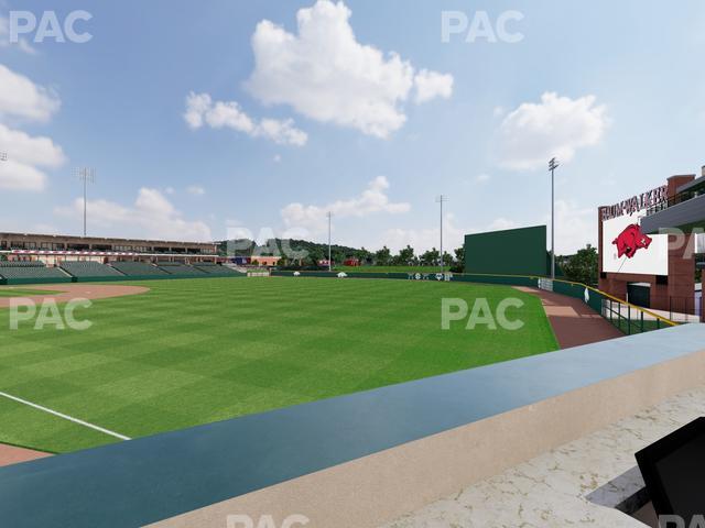 Baum Stadium At George Cole Field - Section Loge 1 Seat View