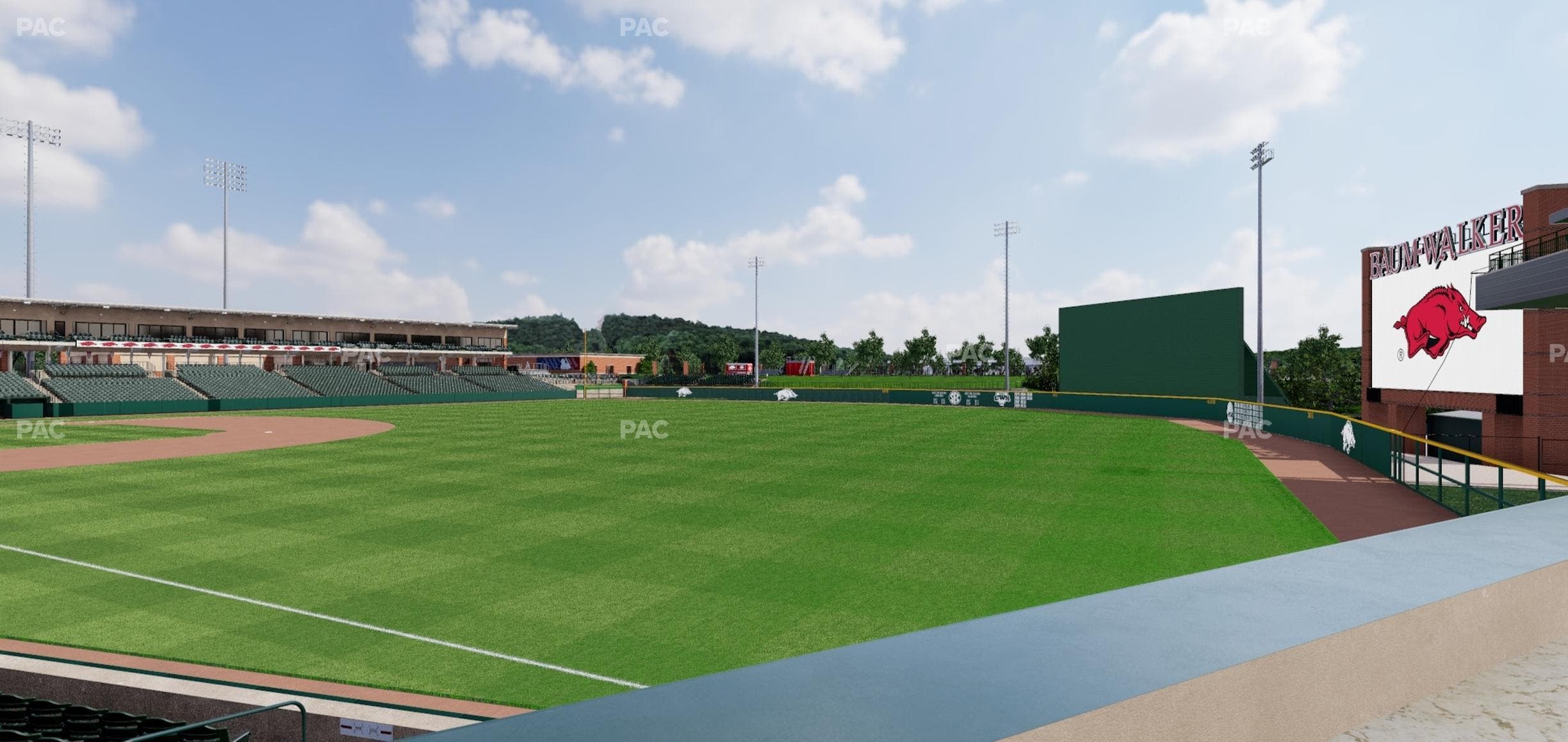 Baum Stadium At George Cole Field - Section Loge 2 Seat View