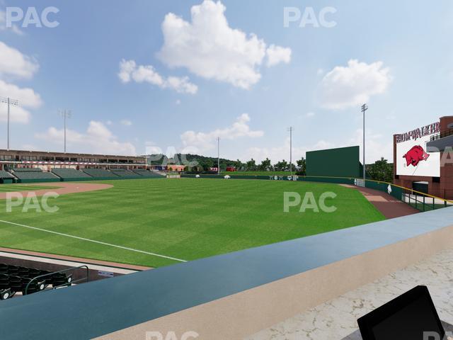 Baum Stadium At George Cole Field - Section Loge 2 Seat View