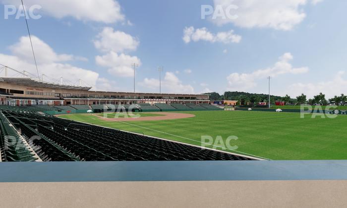 Baum Stadium At George Cole Field - Section Loge 4 Seat View