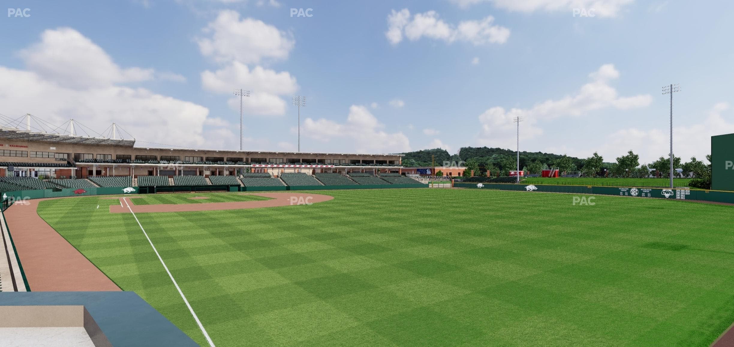 Baum Stadium At George Cole Field - Section Loge 5 Seat View