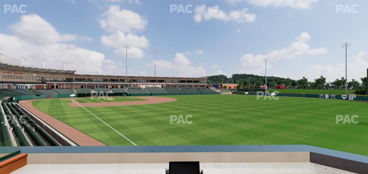 Baum Stadium At George Cole Field - Section Loge 6 Seat View