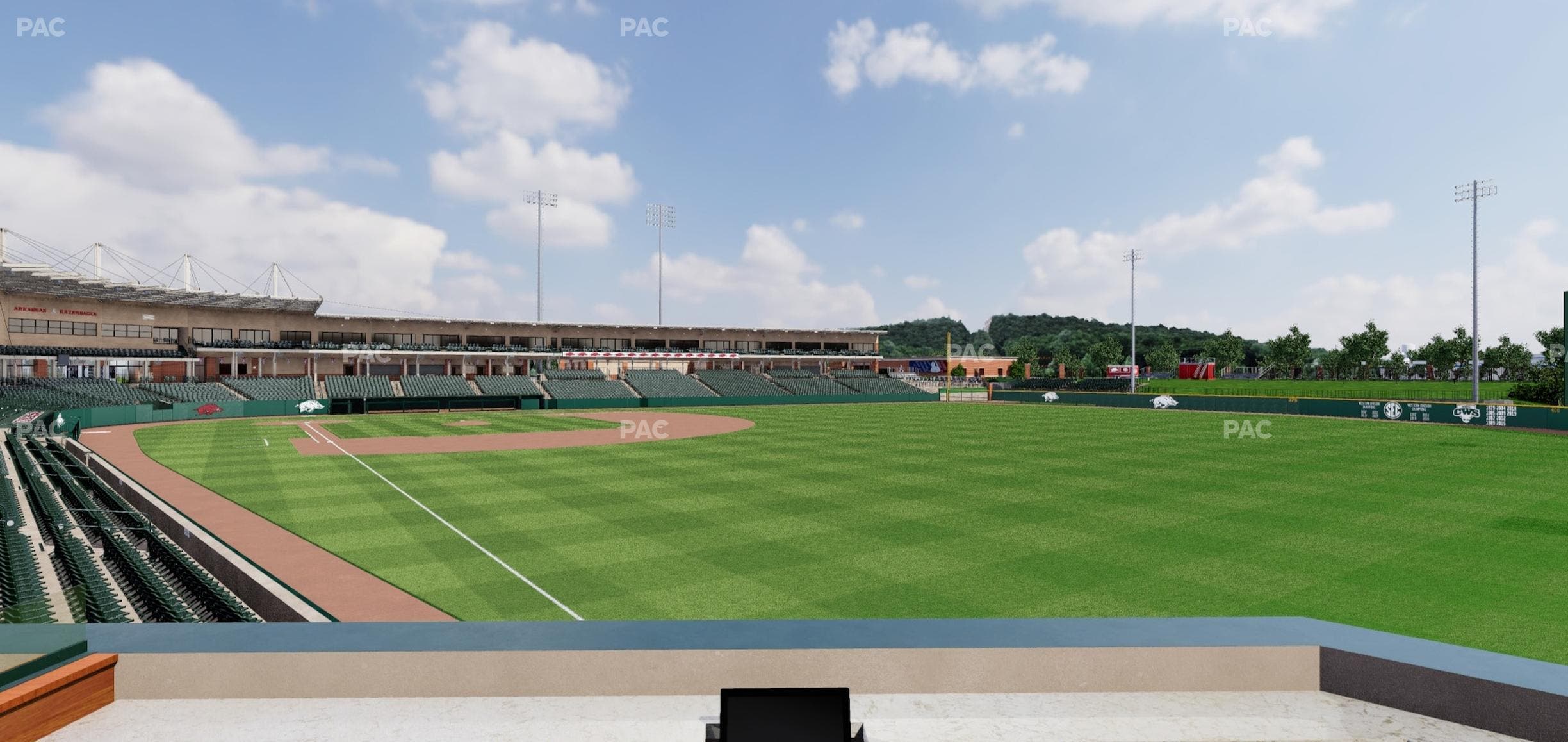 Baum Stadium At George Cole Field - Section Loge 6 Seat View
