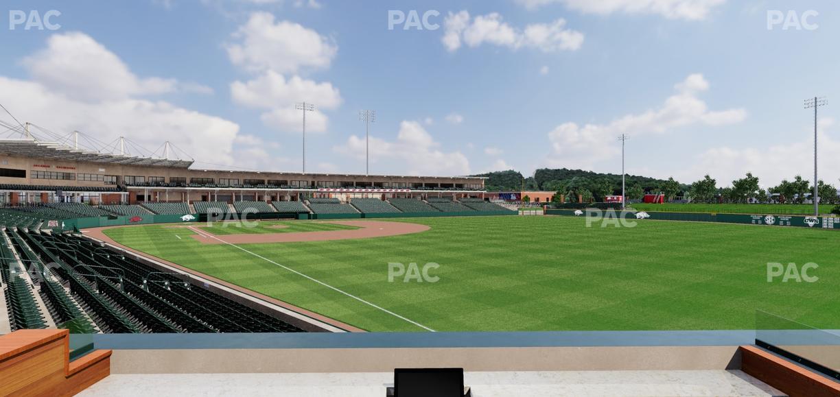 Baum Stadium At George Cole Field - Section Loge 7 Seat View