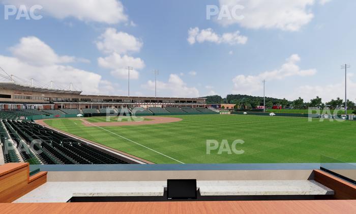Baum Stadium At George Cole Field - Section Loge 7 Seat View