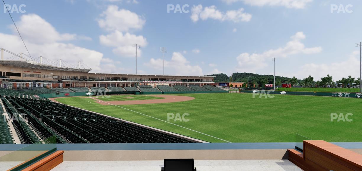 Baum Stadium At George Cole Field - Section Loge 8 Seat View