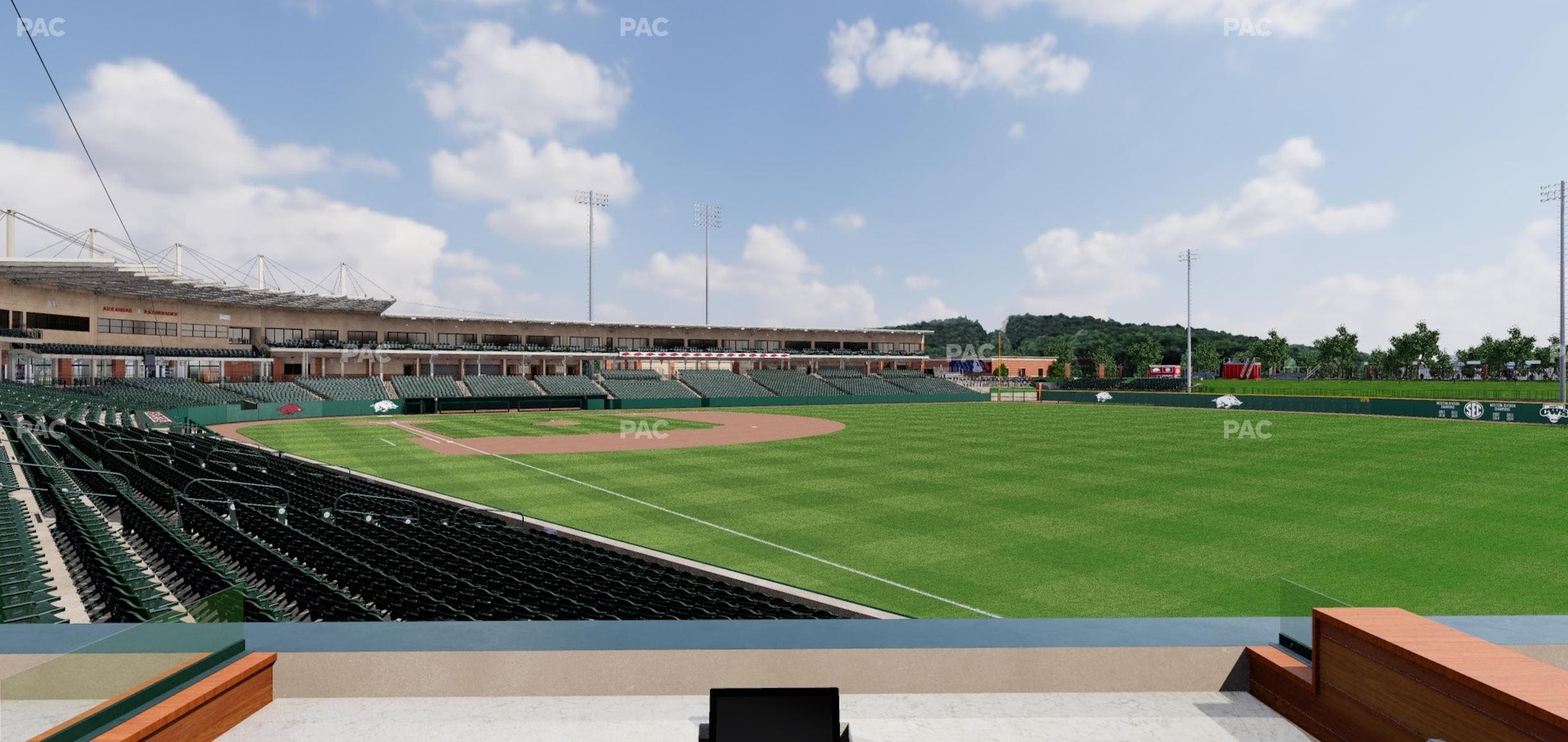 Baum Stadium At George Cole Field - Section Loge 8 Seat View