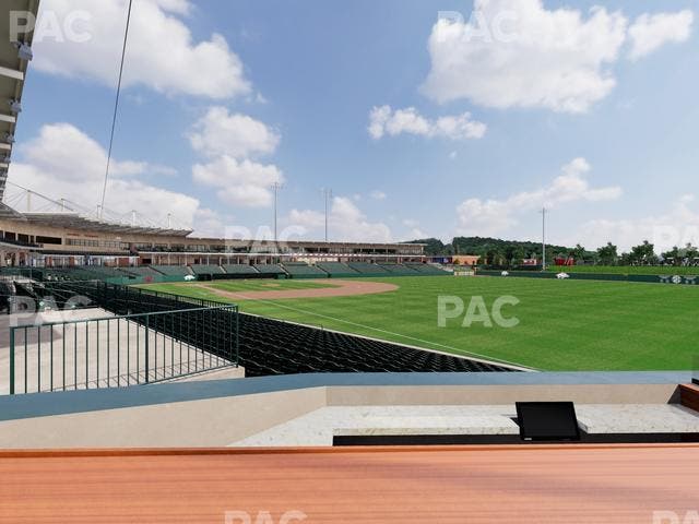 Baum Stadium At George Cole Field - Section Loge 9 Seat View