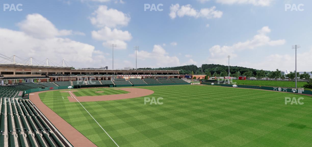 Baum Stadium At George Cole Field - Section Patio Seat View