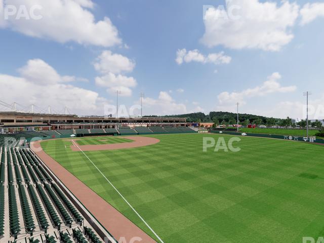 Baum Stadium At George Cole Field - Section Patio Seat View