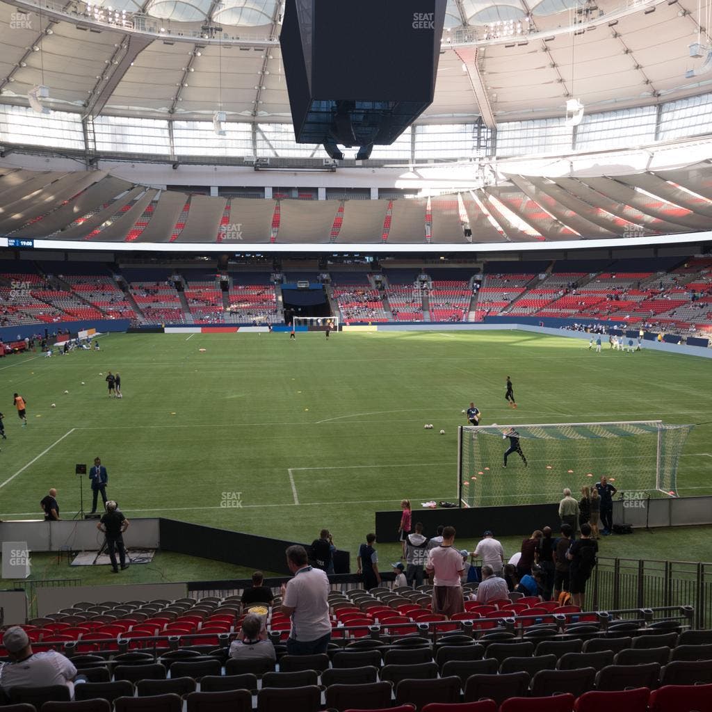 BC Place Stadium - Section 201 Seat View