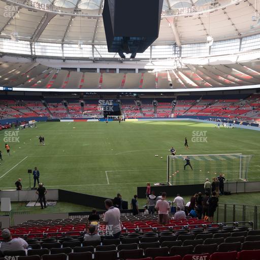 BC Place Stadium - Section 201 Seat View