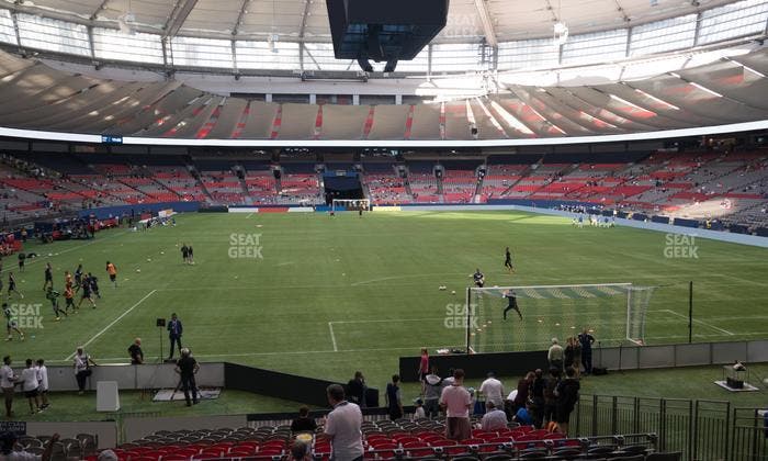 BC Place Stadium - Section 201 Seat View