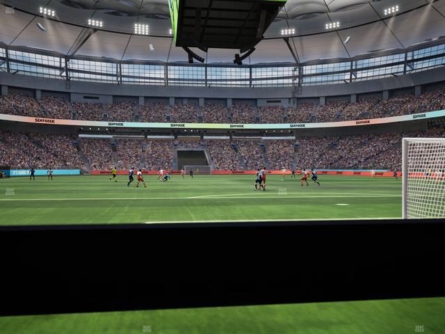 BC Place Stadium - Section 201 Seat View