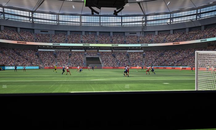 BC Place Stadium - Section 201 Seat View