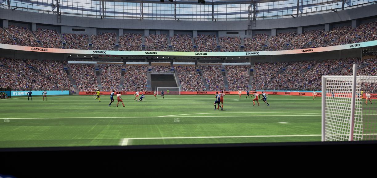 BC Place Stadium - Section 201 Seat View