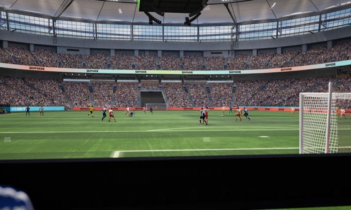 BC Place Stadium - Section 201 Seat View