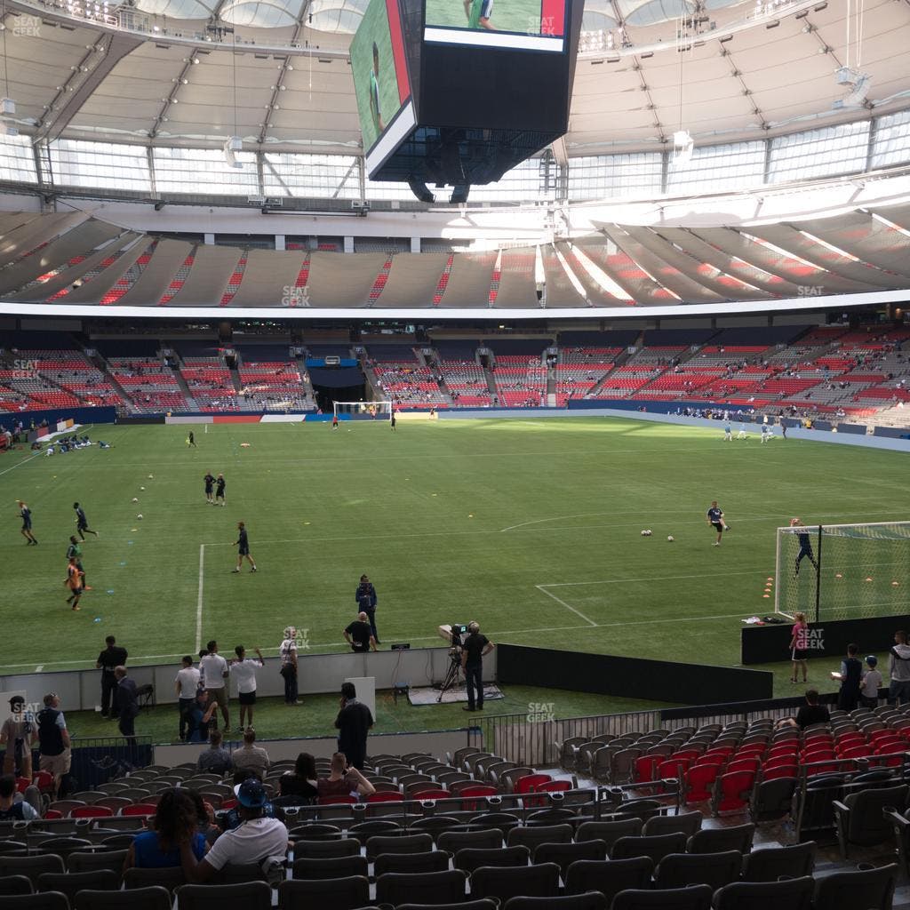 BC Place Stadium - Section 202 Seat View