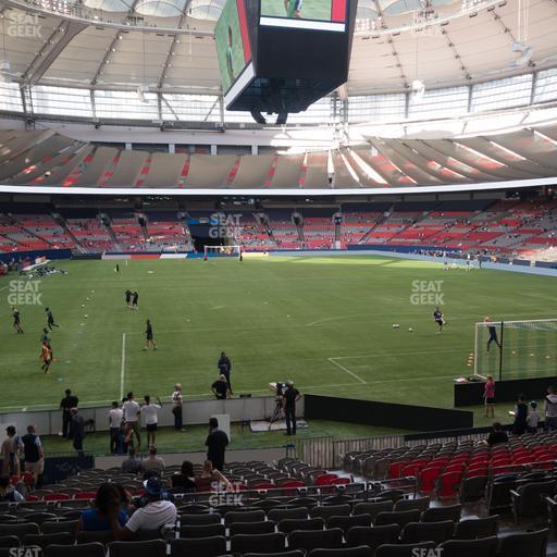 BC Place Stadium - Section 202 Seat View