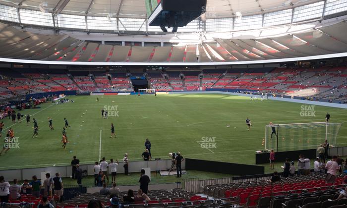 BC Place Stadium - Section 202 Seat View