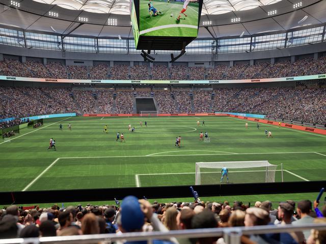 BC Place Stadium - Section 202 Seat View