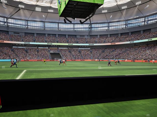 BC Place Stadium - Section 202 Seat View BC Place Stadium - Section 202 Seat View