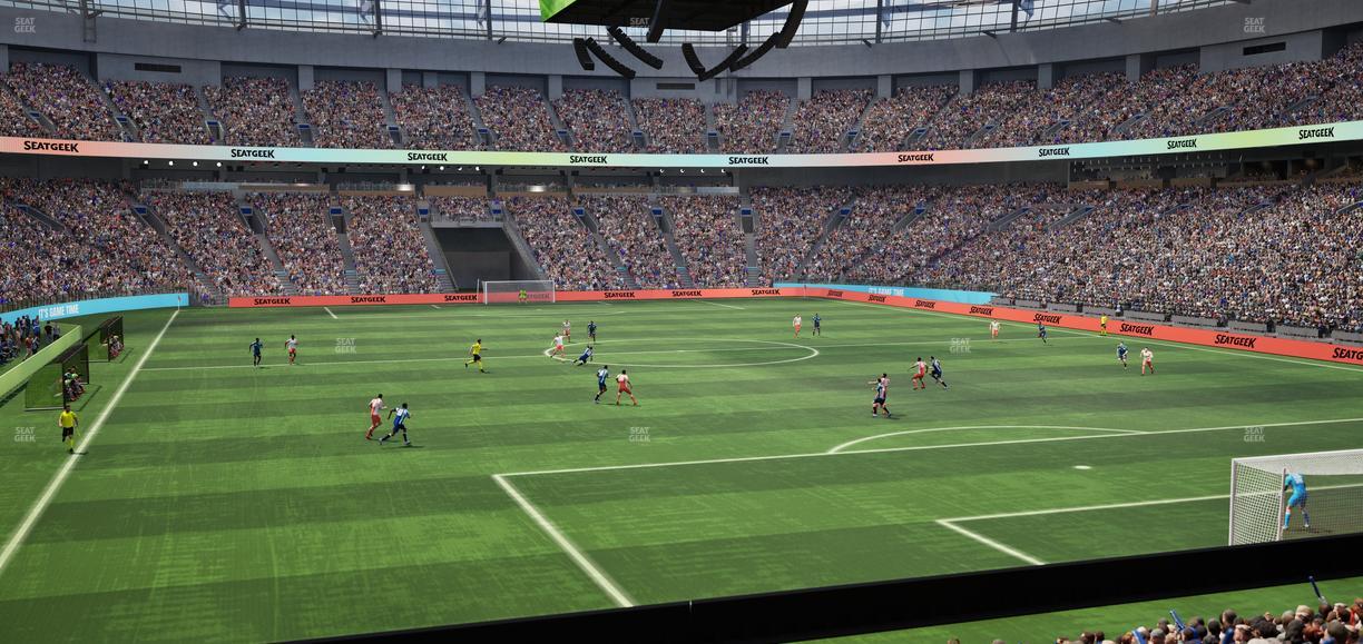 BC Place Stadium - Section 203 Seat View