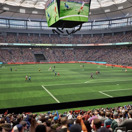 BC Place Stadium - Section 203 Seat View