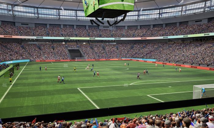 BC Place Stadium - Section 203 Seat View