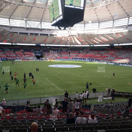BC Place Stadium - Section 203 Seat View