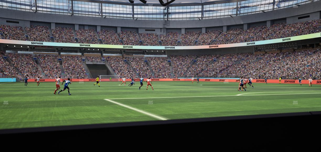 BC Place Stadium - Section 203 Seat View