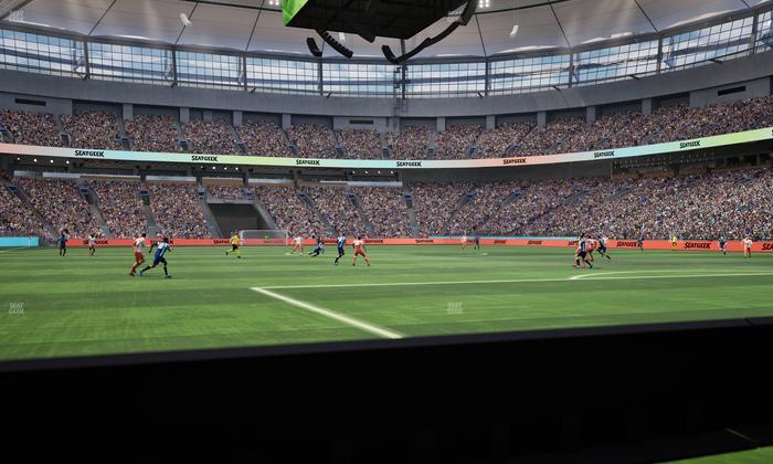 BC Place Stadium - Section 203 Seat View