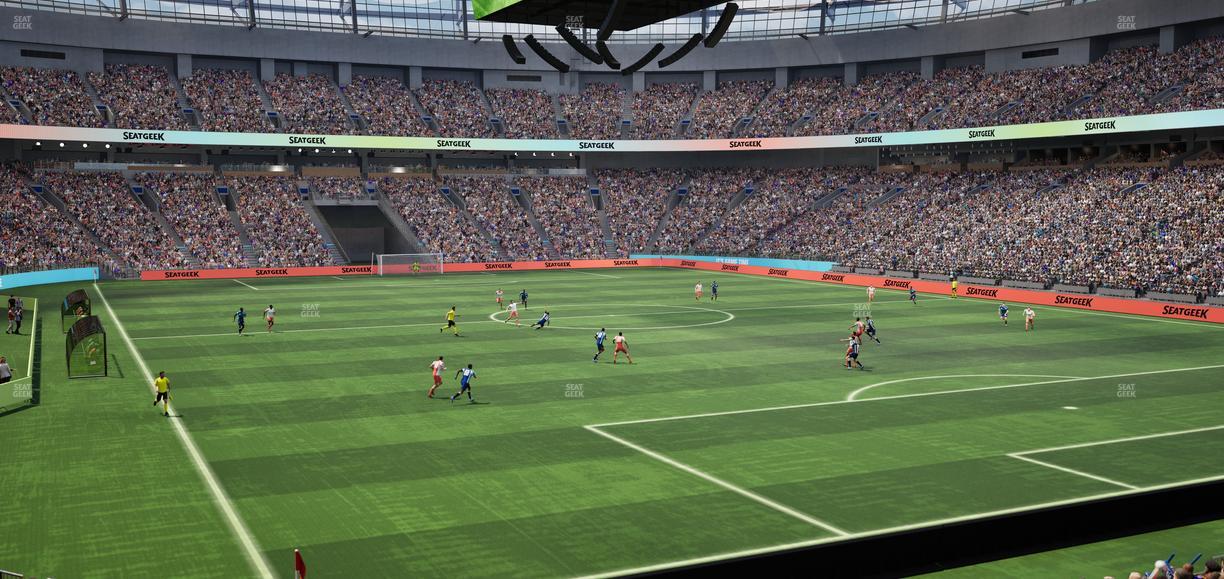 BC Place Stadium - Section 204 Seat View